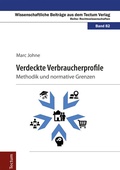 Cover: Verdeckte Verbraucherprofile - Tectum Wissenschaftsverlag