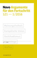 Cover: Novo - Argumente f&uuml;r den Fortschritt - Novo Argumente Verlag