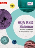 Cover: AQA KS3 Science Student Book Part 1 - Collins