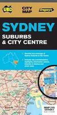Abbildung von: Sydney Suburbs & City Centre Map 218 8th ed - UBD Gregory's