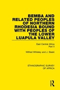 Cover: Bemba and Related Peoples of Northern Rhodesia bound with Peoples of the Lower Luapula Valley - Routledge