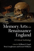 Cover: The Memory Arts in Renaissance England - Cambridge University Press