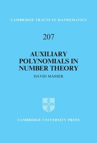 Abbildung von: Auxiliary Polynomials in Number Theory - Cambridge University Press