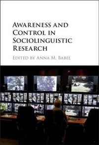 Abbildung von: Awareness and Control in Sociolinguistic Research - Cambridge University Press