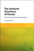 Cover: The Syntactic Structures of Korean - Cambridge University Press