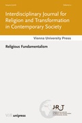 Cover: Religious Fundamentalism (J-RaT Jg. 2 Heft 2) - V&R unipress