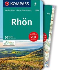 Abbildung von: KOMPASS Wanderführer Rhön - KOMPASS-Karten