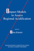 Cover: Impact Models to Assess Regional Acidification - Springer