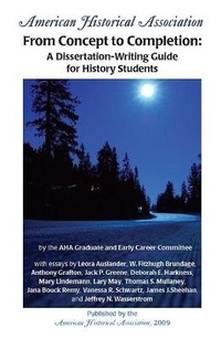Enlarge image Cover: From Concept to Completion - American Historical Association