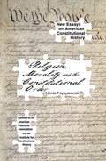 Cover: Religion, Morality, and the Constitutional Order - American Historical Association