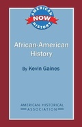 Cover: African American History - American Historical Association