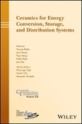 Cover: Ceramics for Energy Conversion, Storage, and Distribution Systems - Ceramic Transactions v255 - Wiley
