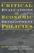Cover: Critical Evaluations of Economic Development Policies - Wayne State University Press
