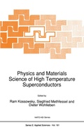 Cover: Physics and Materials Science of High Temperature Superconductors - Springer