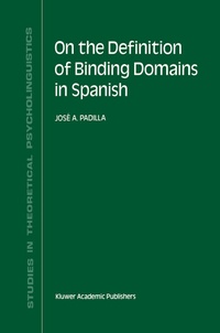 Abbildung von: On the Definition of Binding Domains in Spanish - Springer
