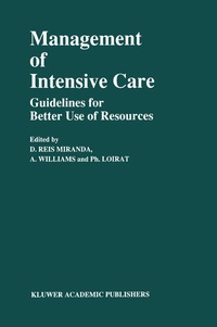 Abbildung von: Management of Intensive Care - Kluwer Academic Publishers