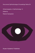 Cover: Ultrasonography in Ophthalmology 12 - Springer