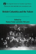 Cover: VIEssays in the History of Canadian Law, Volume VI - University of Toronto Press