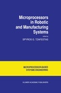 Cover: Microprocessors in Robotic and Manufacturing Systems - Springer
