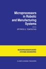 Cover: Microprocessors in Robotic and Manufacturing Systems - Springer