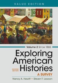 Enlarge image Cover: Exploring American Histories, Volume 2, Value Edition - Bedford Books