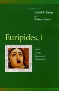 Enlarge image Cover: Euripides, 1 - University of Pennsylvania Press