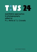 Cover: Quantitative approaches to phytogeography - Springer