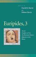 Cover: Euripides, 3 - University of Pennsylvania Press