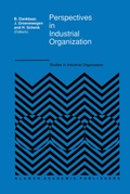 Cover: Perspectives in Industrial Organization - Springer