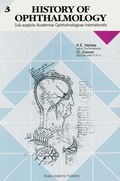 Cover: History of Ophthalmology - Kluwer Academic Publishers
