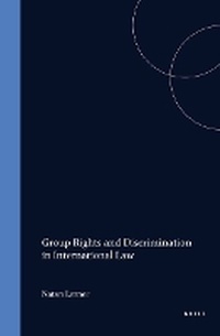 Enlarge image Cover: Group Rights and Discrimination in International Law - Kluwer Academic Publishers