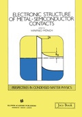 Cover: Electronic Structure of Metal-Semiconductor Contacts - Springer