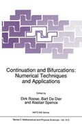 Cover: Continuation and Bifurcations: Numerical Techniques and Applications - Springer
