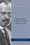 Cover: Communings of the Spirit Vol. 1 - Wayne State University Press