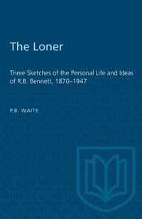 Enlarge image Cover: The Loner - University of Toronto Press