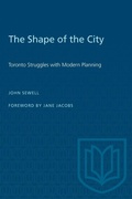 Cover: The Shape of the City - University of Toronto Press