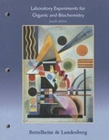 Cover: Lab Experiments for Organic and Biochemistry - Brooks/Cole