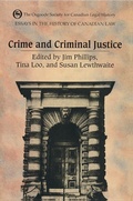 Cover: Essays in the History of Canadian Law, Volume V - University of Toronto Press