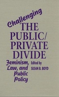 Cover: Challenging the Public/Private Divide - University of Toronto Press