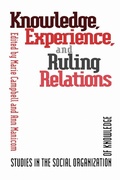 Cover: Knowledge, Experience, and Ruling - University of Toronto Press