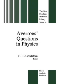 Enlarge image Cover: Averroes' Questions in Physics - Springer