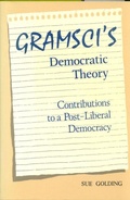 Cover: Gramsci's Democratic Theory - University of Toronto Press