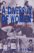 Cover: A Diversity of Women - University of Toronto Press