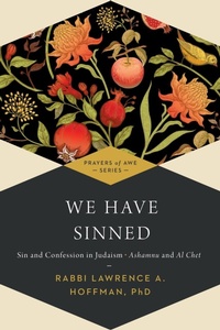 Enlarge image Cover: We Have Sinned - Jewish Lights Publishing
