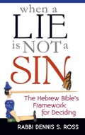 Cover: When a Lie Is Not a Sin - Jewish Lights Publishing