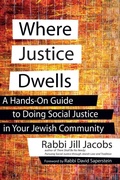 Cover: Where Justice Dwells - Jewish Lights Publishing