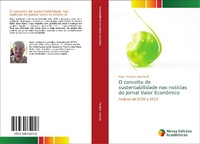 Bild: O conceito de sustentabilidade nas notícias do Jornal Valor Econômico - Novas Edições Acadêmicas