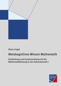 Cover: Metakognitives Wissen Mathematik - W&uuml;rzburg University Press