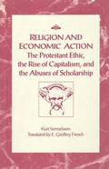 Cover: Religion and Economic Action - University of Toronto Press