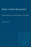 Cover: Riots in New Brunswick - University of Toronto Press